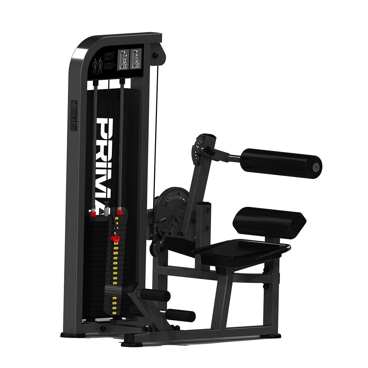 Primal Performance Series 125kg Pin-Select - Ab Crunch/ Back Extension