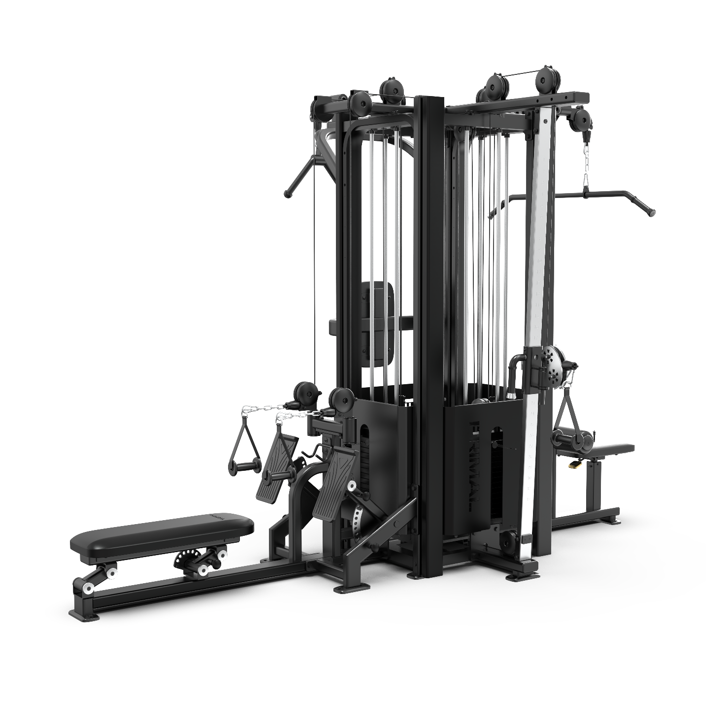 Primal Performance Series Club 4-Station Multi-Stack Gym